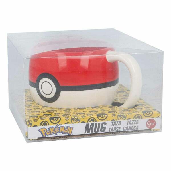 Taza 3D Pokeball Pokemon - Collector4U.com