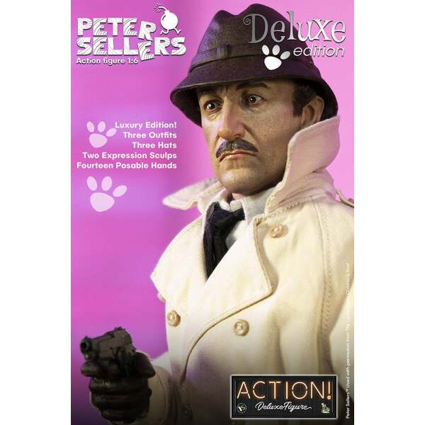 Figura Deluxe Peter Sellers, Insperctor Jacques Clouseau, 1/6 Infinite Statue 30cm - Collector4U.com