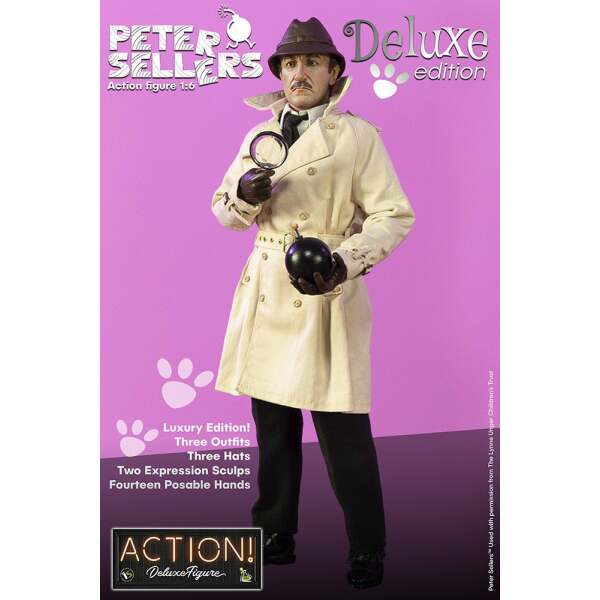 Figura Deluxe Peter Sellers, Insperctor Jacques Clouseau, 1/6 Infinite Statue 30cm - Collector4U.com