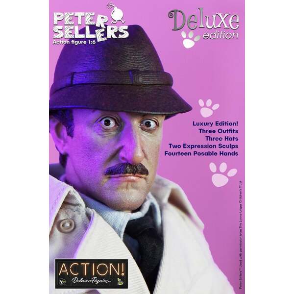 Figura Deluxe Peter Sellers, Insperctor Jacques Clouseau, 1/6 Infinite Statue 30cm - Collector4U.com