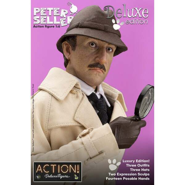 Figura Deluxe Peter Sellers, Insperctor Jacques Clouseau, 1/6 Infinite Statue 30cm - Collector4U.com