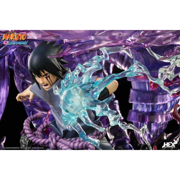 Estatua Sasuke Uchiha Naruto Shippuden 1/8 49 cm HEX Collectibles - Collector4U.com