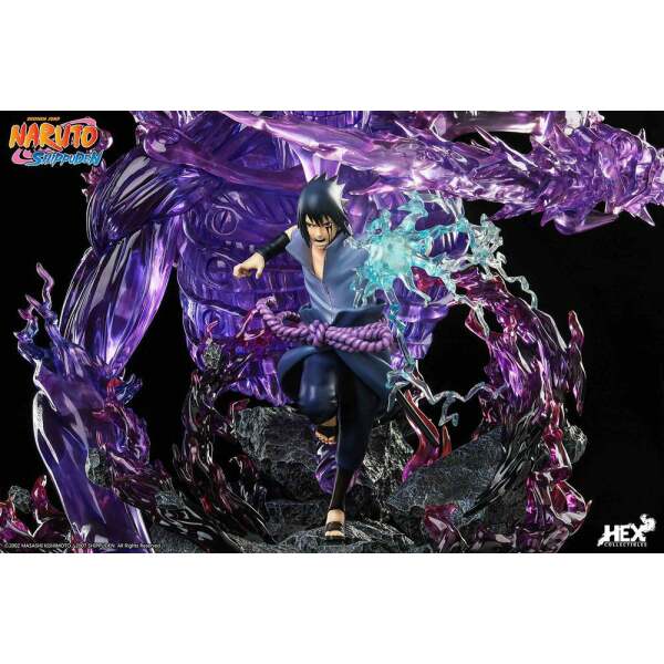 Estatua Sasuke Uchiha Naruto Shippuden 1/8 49 cm HEX Collectibles - Collector4U.com