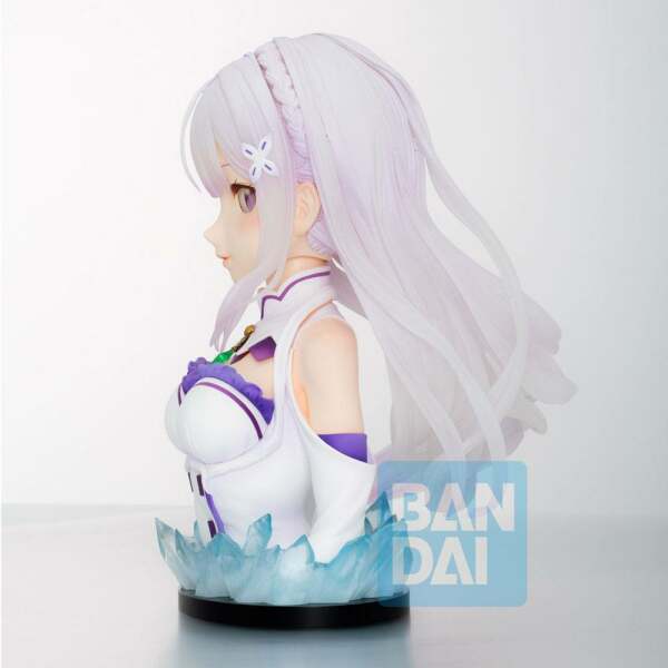 Busto Emilia Re:Zero PVC Ichibansho (May The Spirit Bless You) 23 cm Bandai - Collector4U.com