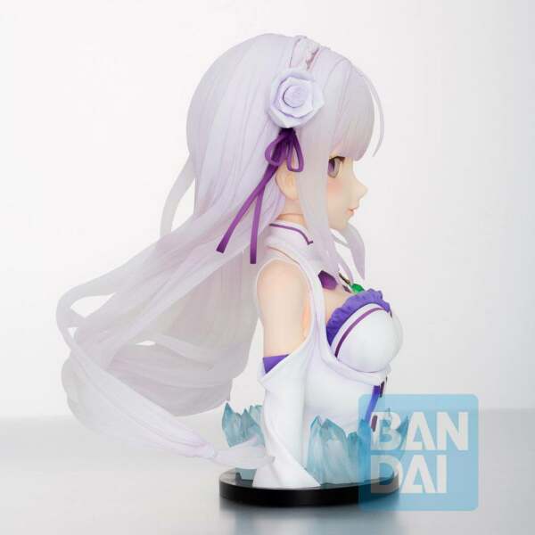 Busto Emilia Re:Zero PVC Ichibansho (May The Spirit Bless You) 23 cm Bandai - Collector4U.com