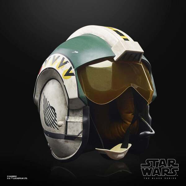 Casco Electrónico Wedge Antilles Star Wars Episode IV Black Series Battle Simulation Helmet Hasbro - Collector4U.com