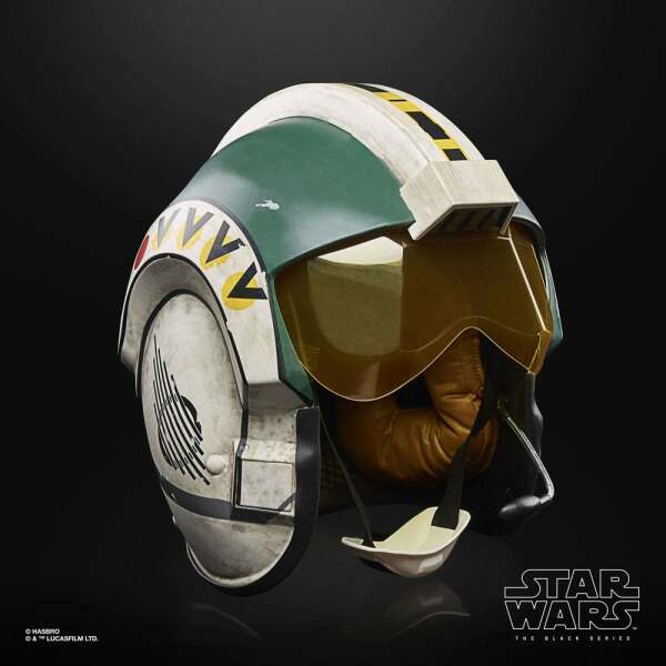 Casco Electrónico Wedge Antilles Star Wars Episode IV Black Series Battle Simulation Helmet Hasbro - Collector4U.com