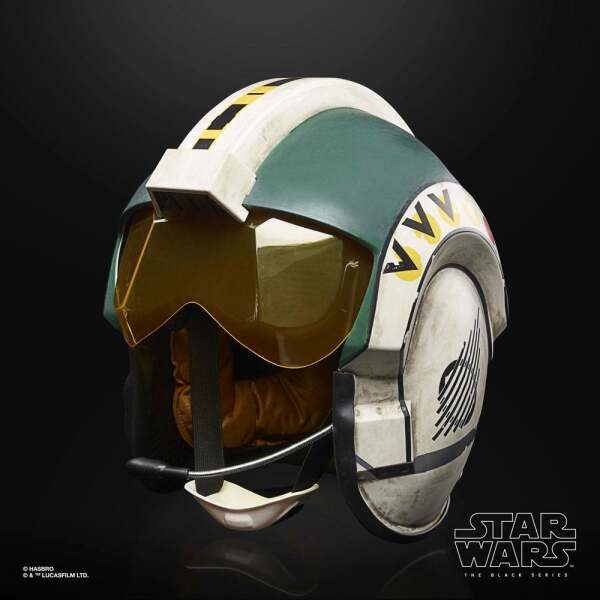 Casco Electrónico Wedge Antilles Star Wars Episode IV Black Series Battle Simulation Helmet Hasbro - Collector4U.com