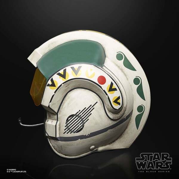 Casco Electrónico Wedge Antilles Star Wars Episode IV Black Series Battle Simulation Helmet Hasbro - Collector4U.com