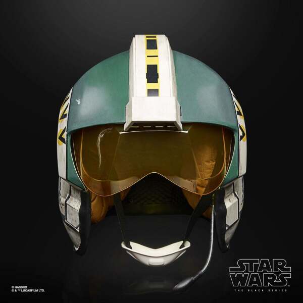 Casco Electrónico Wedge Antilles Star Wars Episode IV Black Series Battle Simulation Helmet Hasbro - Collector4U.com