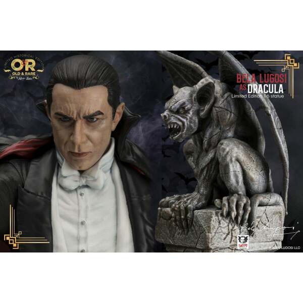 Estatua Bela Lugosi Drácula, Old & Rare Infinite Statue 30cm - Collector4U.com