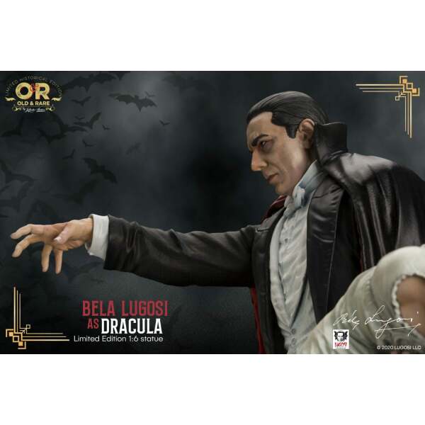 Estatua Bela Lugosi Drácula, Old & Rare Infinite Statue 30cm - Collector4U.com