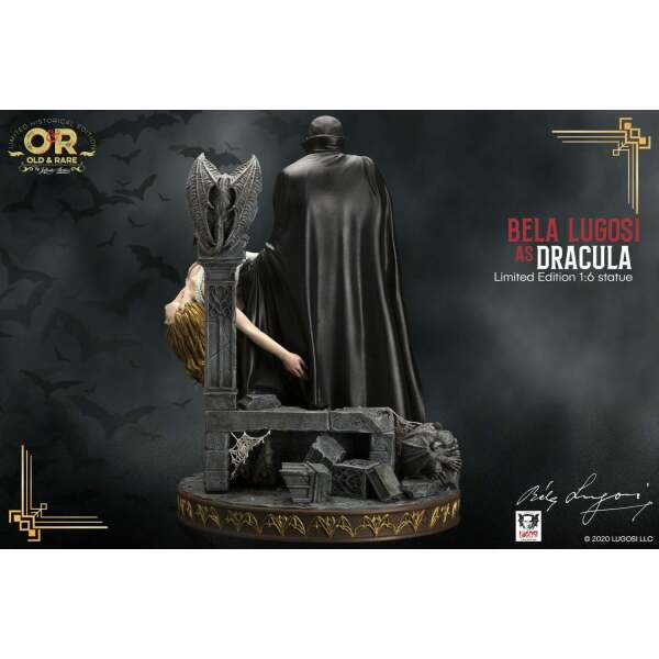 Estatua Bela Lugosi Drácula, Old & Rare Infinite Statue 30cm - Collector4U.com