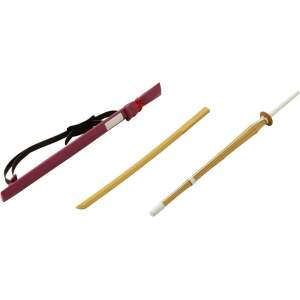 Accesorios Bamboo Sword & Wooden Sword Heavy Weapon Unit MSG Plastic Model Kit Weapon Unit46 12 cm