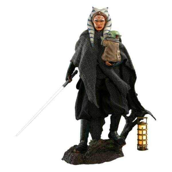 Ahsoka Tano & Grogu pack 2 Figuras Star Wars The Mandalorian 1/6 Hot Toys 29 cm - Collector4U.com