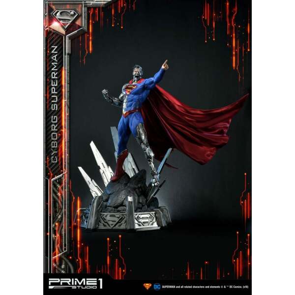 Estatua Cyborg Superman DC Comics 1/3 93 cm Prime 1 Studio - Collector4U.com