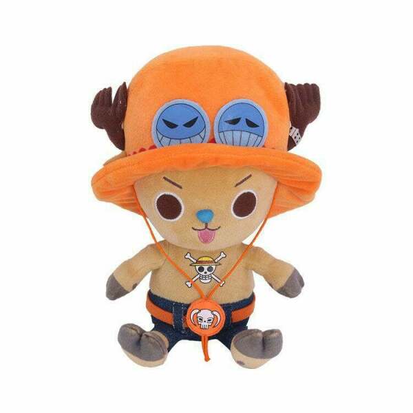 Peluche Chopper x Ace One Piece 11cm - Collector4U.com