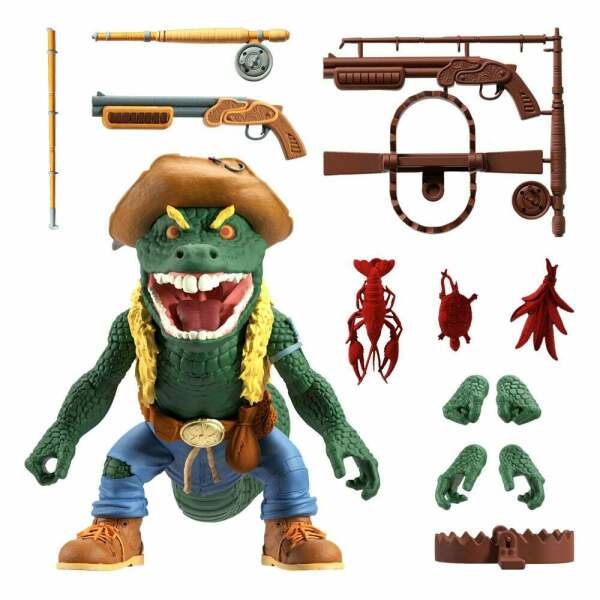 Figura Leatherhead Tortugas Ninja Ultimates Super7 18cm - Collector4U.com