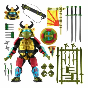 Figura Leo the Sewer Samurai Tortugas Ninja Ultimates Super7 18cm - Collector4U.com