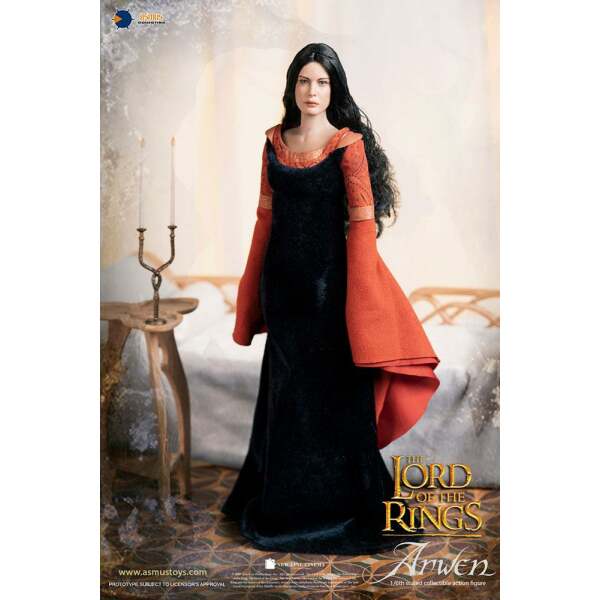 Figura Arwen in Death Frock El Señor de los Anillos: el retorno del Rey 1/6 25 cm Asmus