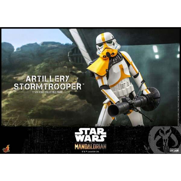 Figura Artillery Stormtrooper Star Wars The Mandalorian 1/6 Hot Toys 30cm - Collector4U.com