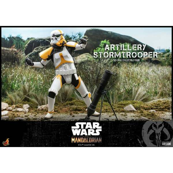 Figura Artillery Stormtrooper Star Wars The Mandalorian 1/6 Hot Toys 30cm - Collector4U.com