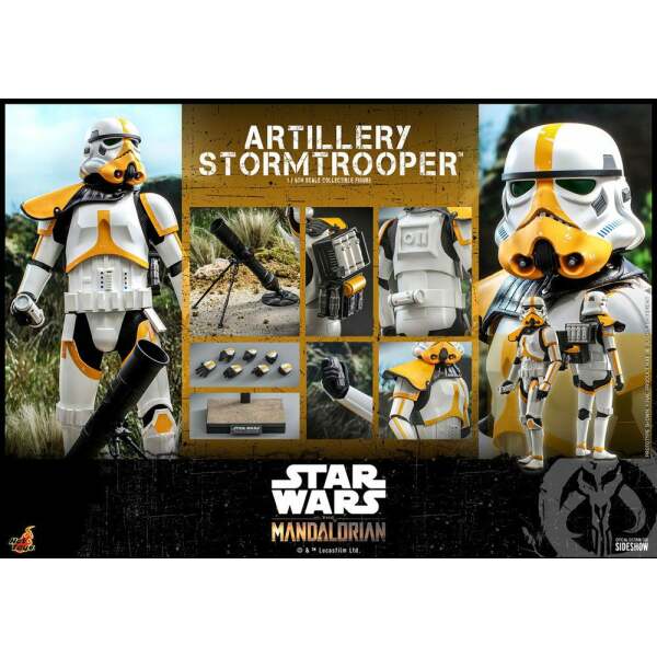 Figura Artillery Stormtrooper Star Wars The Mandalorian 1/6 Hot Toys 30cm - Collector4U.com