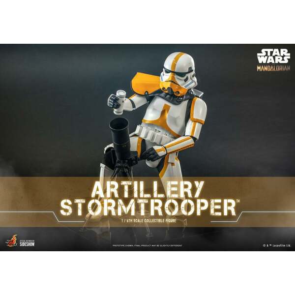 Figura Artillery Stormtrooper Star Wars The Mandalorian 1/6 Hot Toys 30cm - Collector4U.com