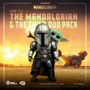 Figura The Mandalorian & The Child, Star Wars The Mandalorian Egg Attack Action 7/17 cm Beast Kingdom - Collector4U.com