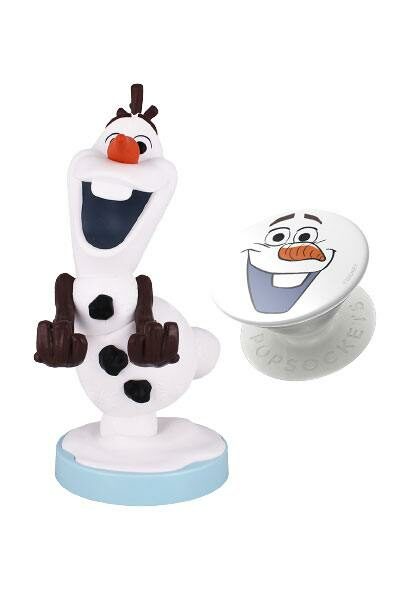 Cable Guy Olaf & Pop Socket Frozen El Reino del Hielo Special Edition 20 cm Exquisite Gaming