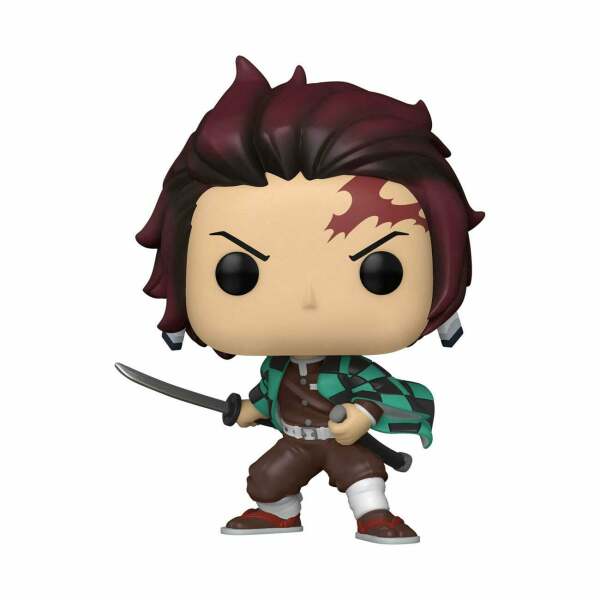 Funko POP Tanjiro Kamado Demon Slayer Animation Vinyl Figura 9 cm - Collector4U.com