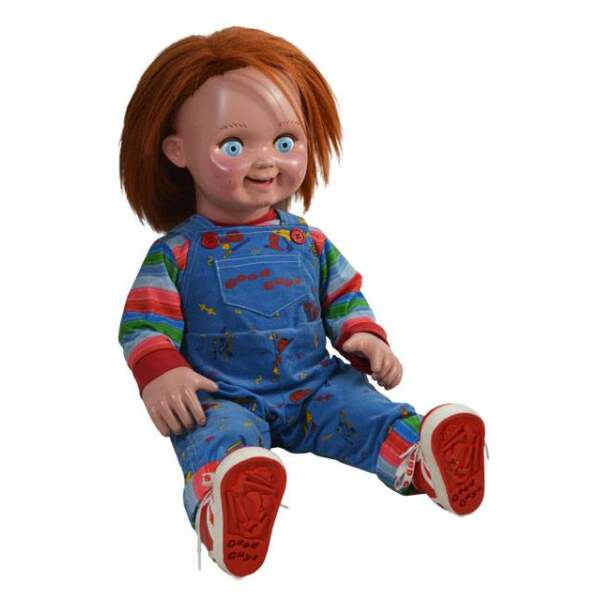 Réplica Chucky Muñeco diabólico 2 1/1 Good Guys 74cm Trick or Treat - Collector4U.com