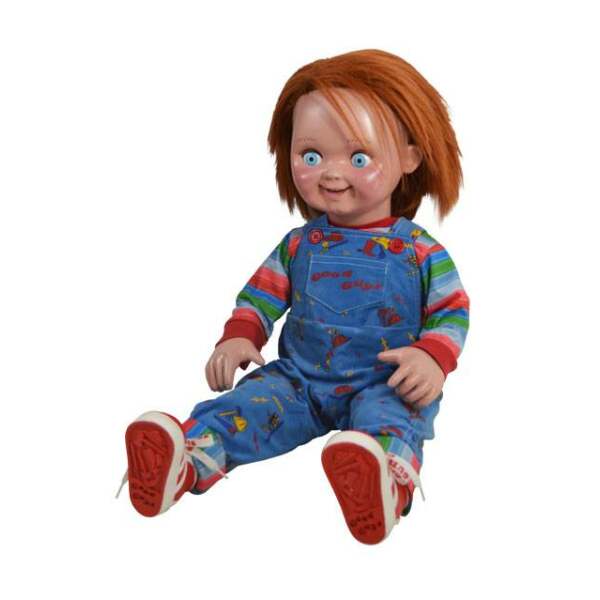 Réplica Chucky Muñeco diabólico 2 1/1 Good Guys 74cm Trick or Treat - Collector4U.com