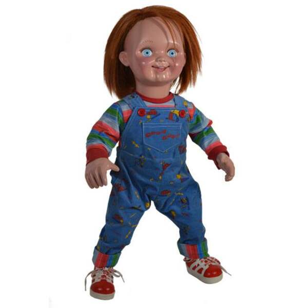 Réplica Chucky Muñeco diabólico 2 1/1 Good Guys 74cm Trick or Treat - Collector4U.com