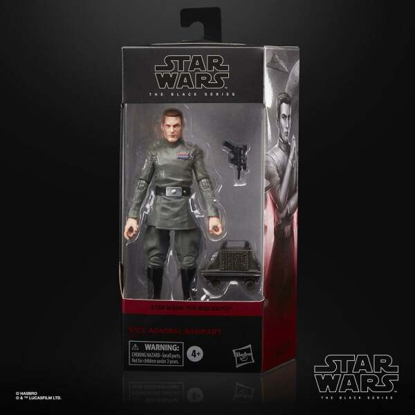 Figura Vice Admiral Rampart Star Wars The Bad Batch Black Series 2021 Hasbro 15cm - Collector4U.com