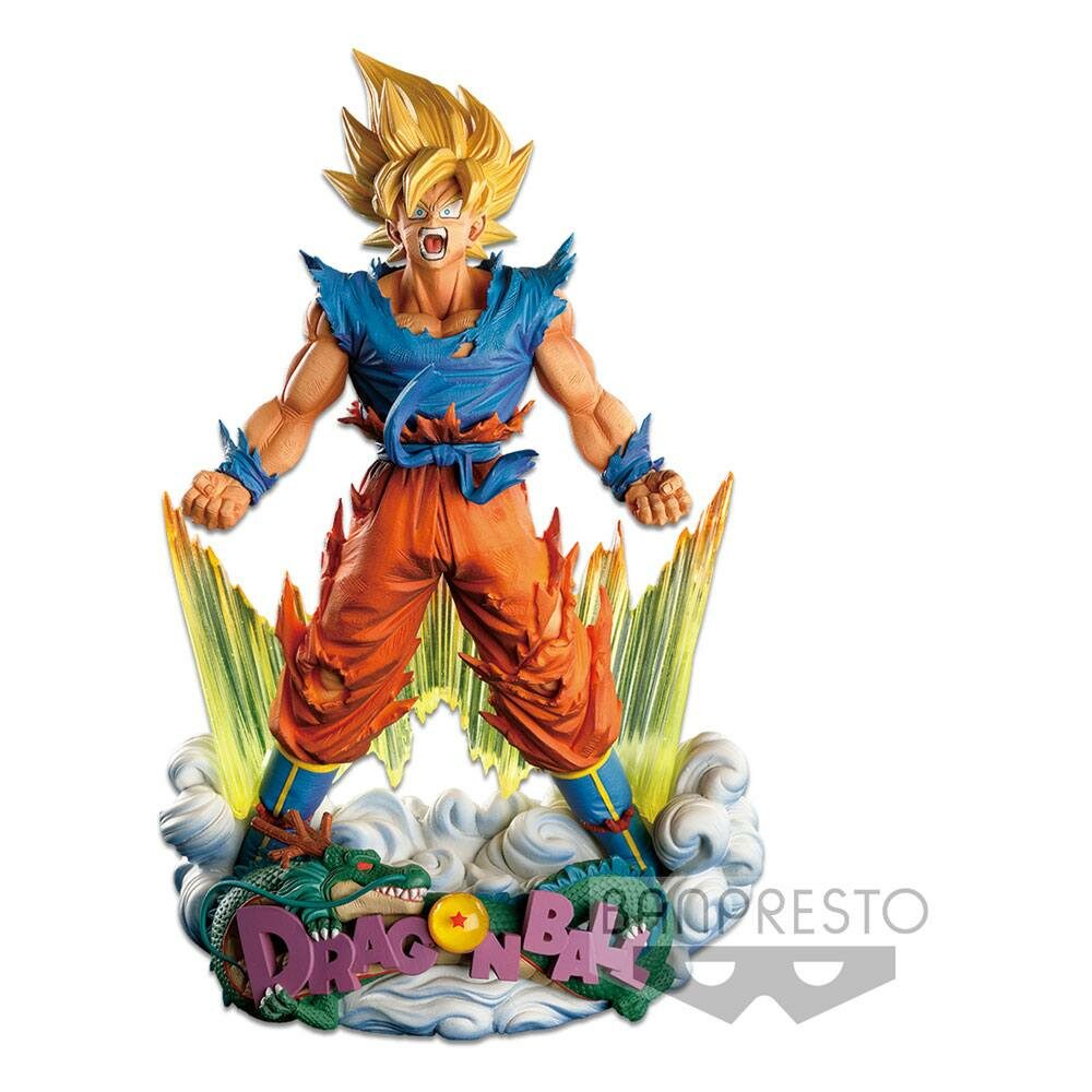 Diorama The Son Goku The Brush Dragon ball Z Master Stars 18 cm Banpresto