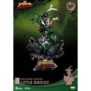 Diorama Maximum Venom Little Groot Special Edition Marvel Comics PVC D-Stage 16cm Beast Kingdom - Collector4U.com