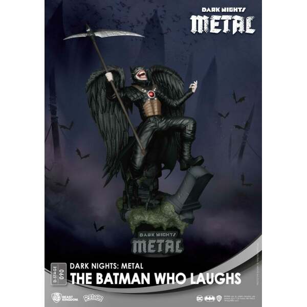 Diorama The Batman Who Laughs Marvel Comics PVC D-Stage Dark Nights: Metal 16 cm Beast Kingdom Toys - Collector4U.com