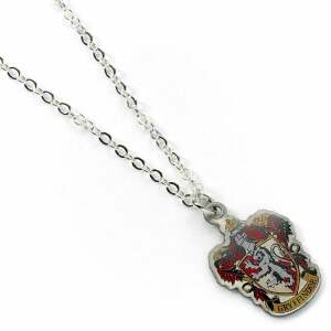 Collar con Colgante Gryffindor Crest Harry Potter (plateado) - Collector4U.com