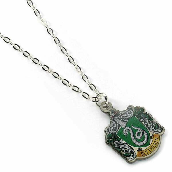 Collar con Colgante Slytherin Harry Potter (plateado) - Collector4U.com