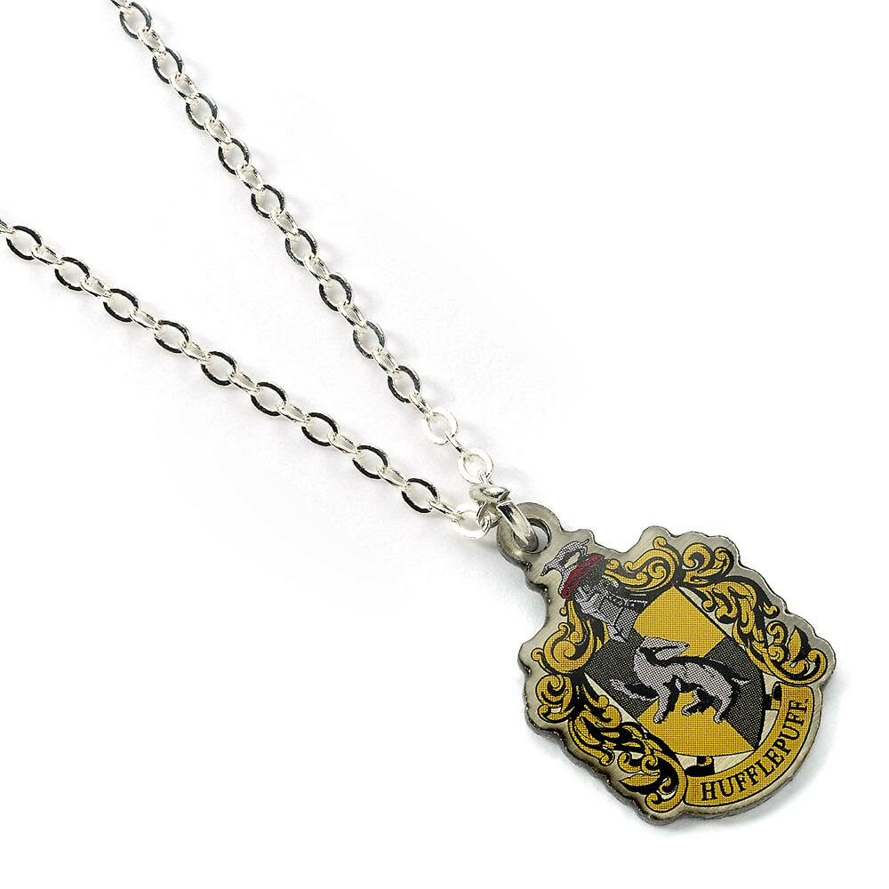 Collar con Colgante Hufflepuff Harry Potter (plateado)