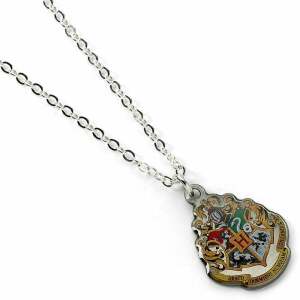 Collar con Colgante Hogwarts Harry Potter (plateado) - Collector4U.com