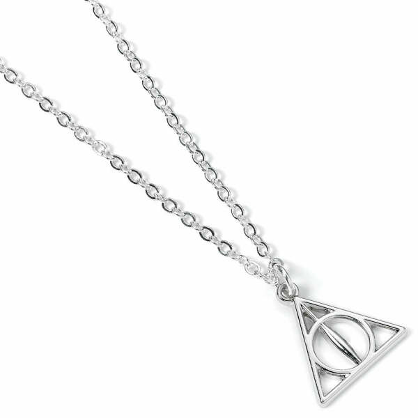 Collar con Colgante Deathly Hallows Harry Potter (plateado) - Collector4U.com