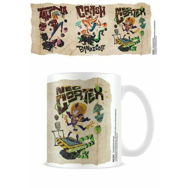 Taza Parch-Mental Crash Bandicoot 4 - Collector4U.com