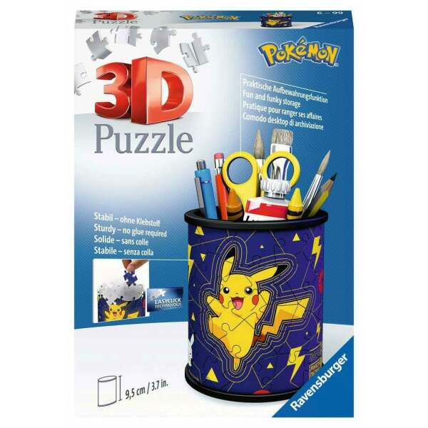 Puzzle 3D Portalápices Pokémon (54 piezas) - Collector4U.com