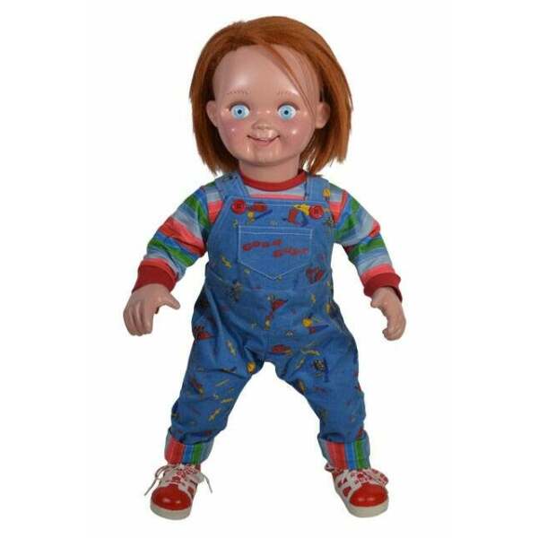 Réplica Chucky Muñeco diabólico 2 1/1 Good Guys 74cm Trick or Treat - Collector4U.com