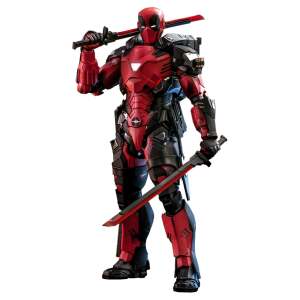 Figura Armorized Deadpool Marvel Comic Masterpiece 1/6 Hot Toys 33cm