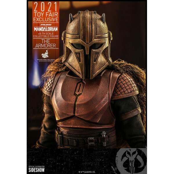 Figura The Armorer 2021 Star Wars The Mandalorian 1/6 Toy Fair Exclusive 29 cm Hot Toys - Collector4U.com