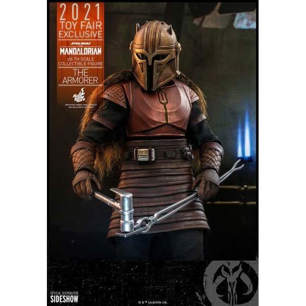 Figura The Armorer 2021 Star Wars The Mandalorian 1/6 Toy Fair Exclusive 29 cm Hot Toys - Collector4U.com