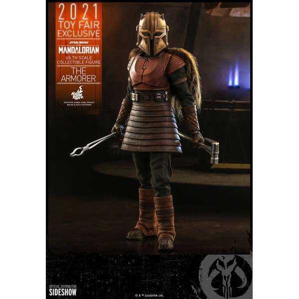 Figura The Armorer 2021 Star Wars The Mandalorian 1/6 Toy Fair Exclusive 29 cm Hot Toys - Collector4U.com